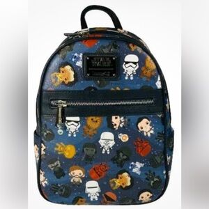 Disney Loungefly Star Wars The Rise of Skywalker Mini Backpack. Great shape!